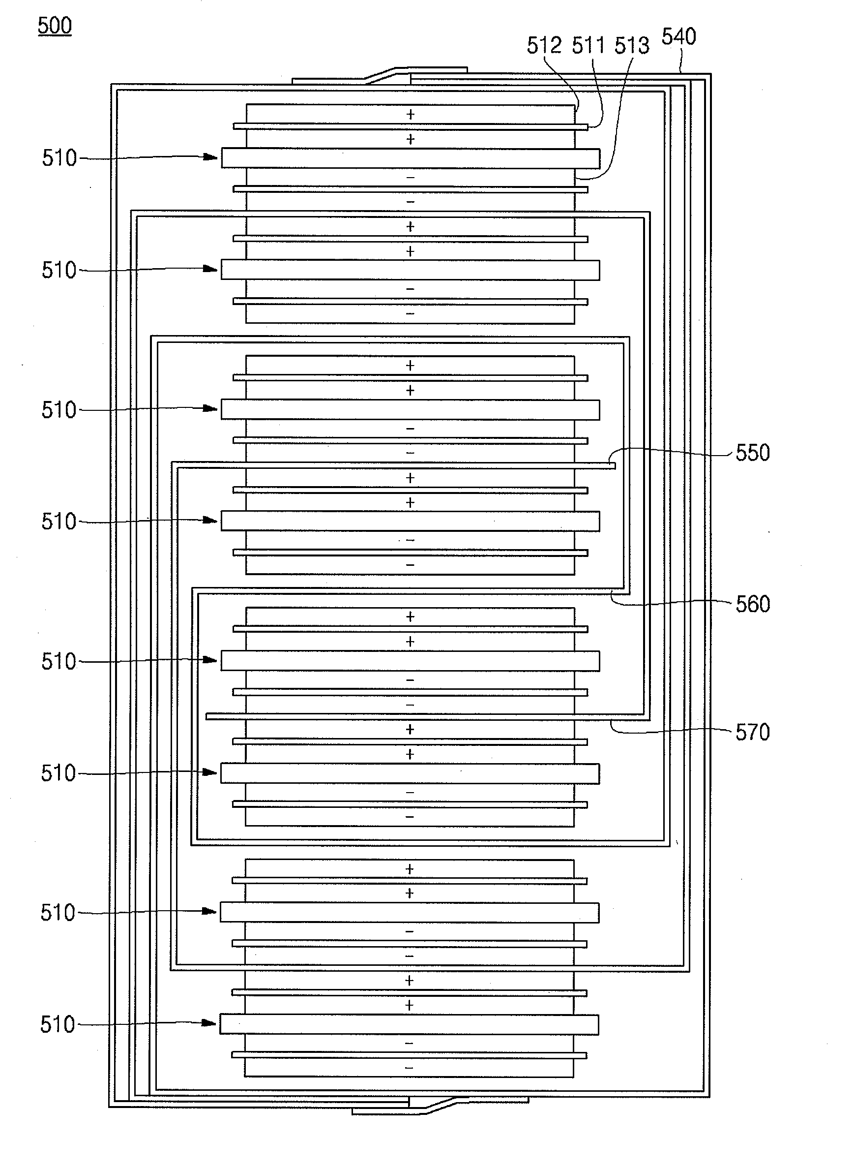 Electrode assembly for secondary battery, method of manufacturing the same and secondary battery with the same