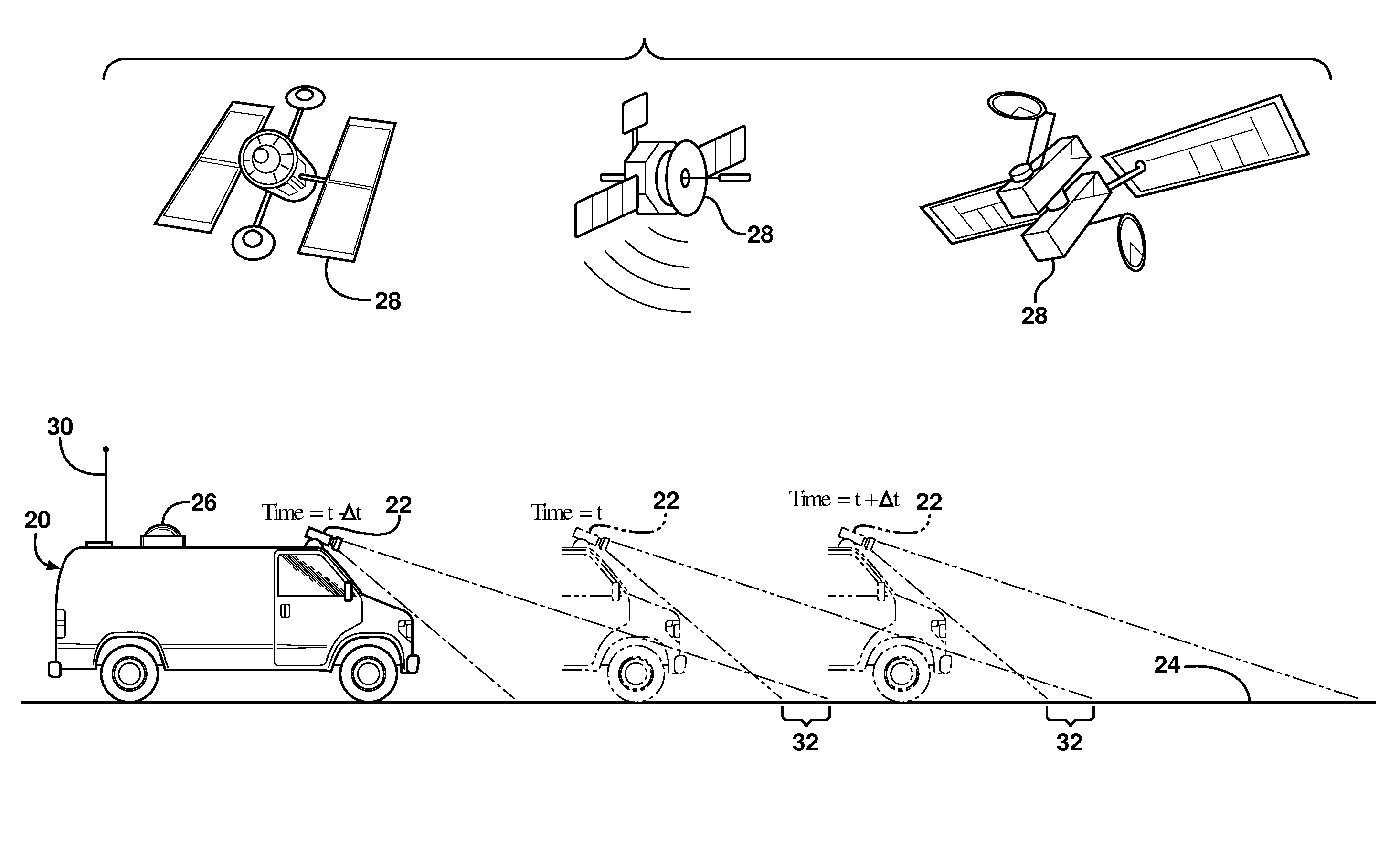 Method for creating a mosaic image using masks