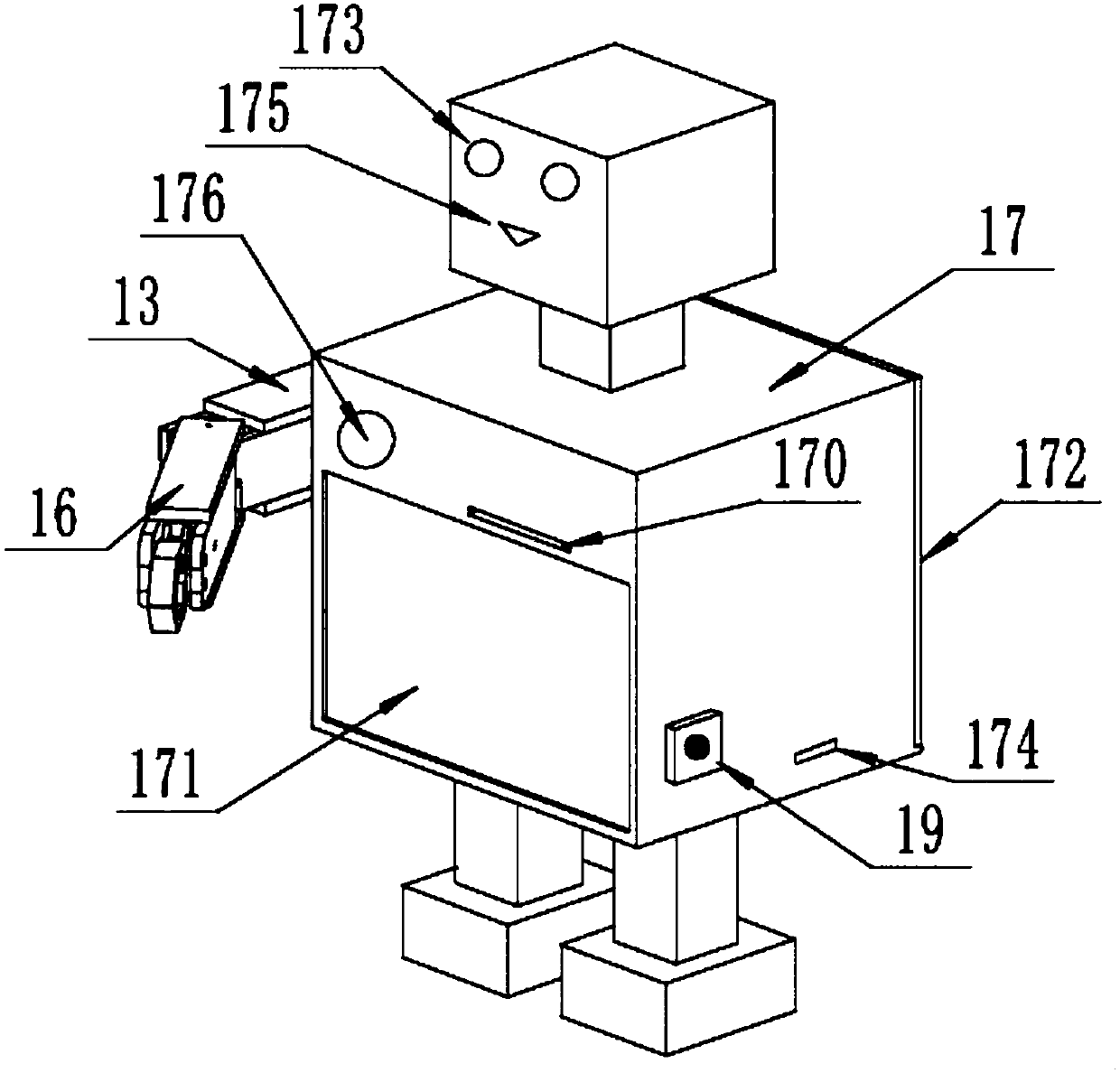 Intelligent promotional robot