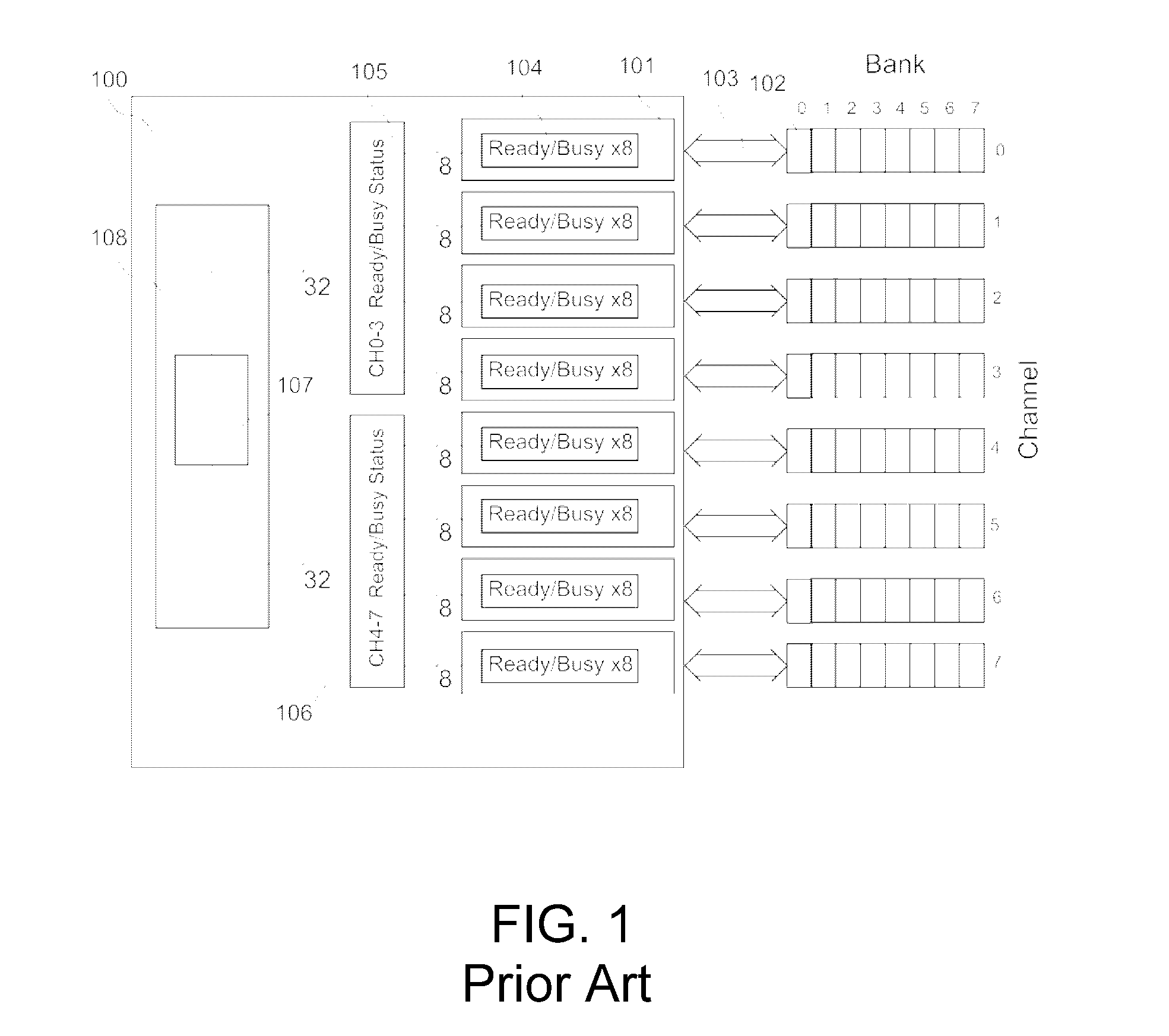 System and method for polling the status of memory devices