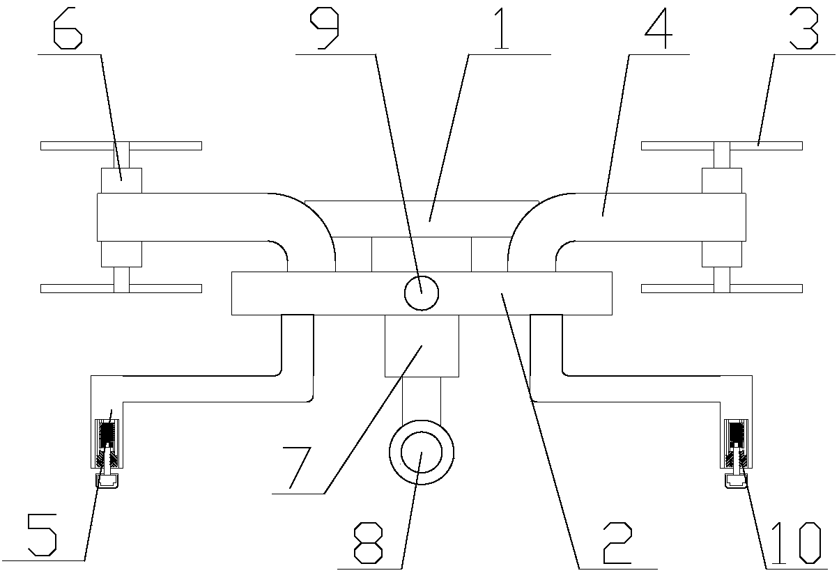 An ultrasonic detection drone based on the Internet of Things