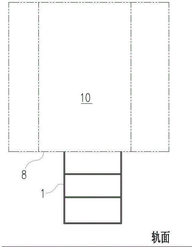 Emergency passenger evacuation ladder of rail vehicle