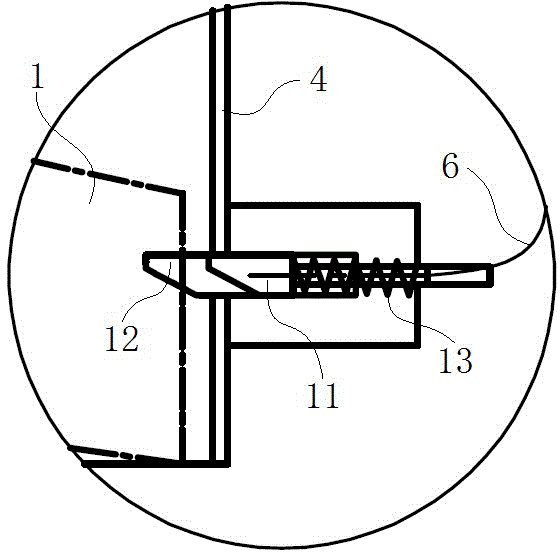 Emergency passenger evacuation ladder of rail vehicle