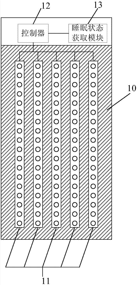 Intelligent mattress and control method