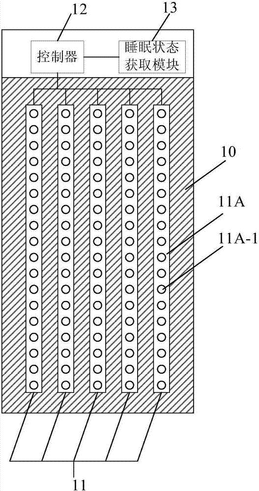 Intelligent mattress and control method