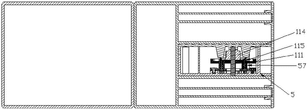 Passive mechanical circulating pressure release executing device