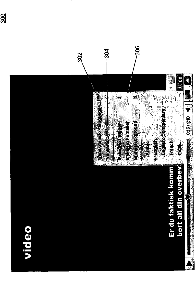 System and method for translating timed text in web video