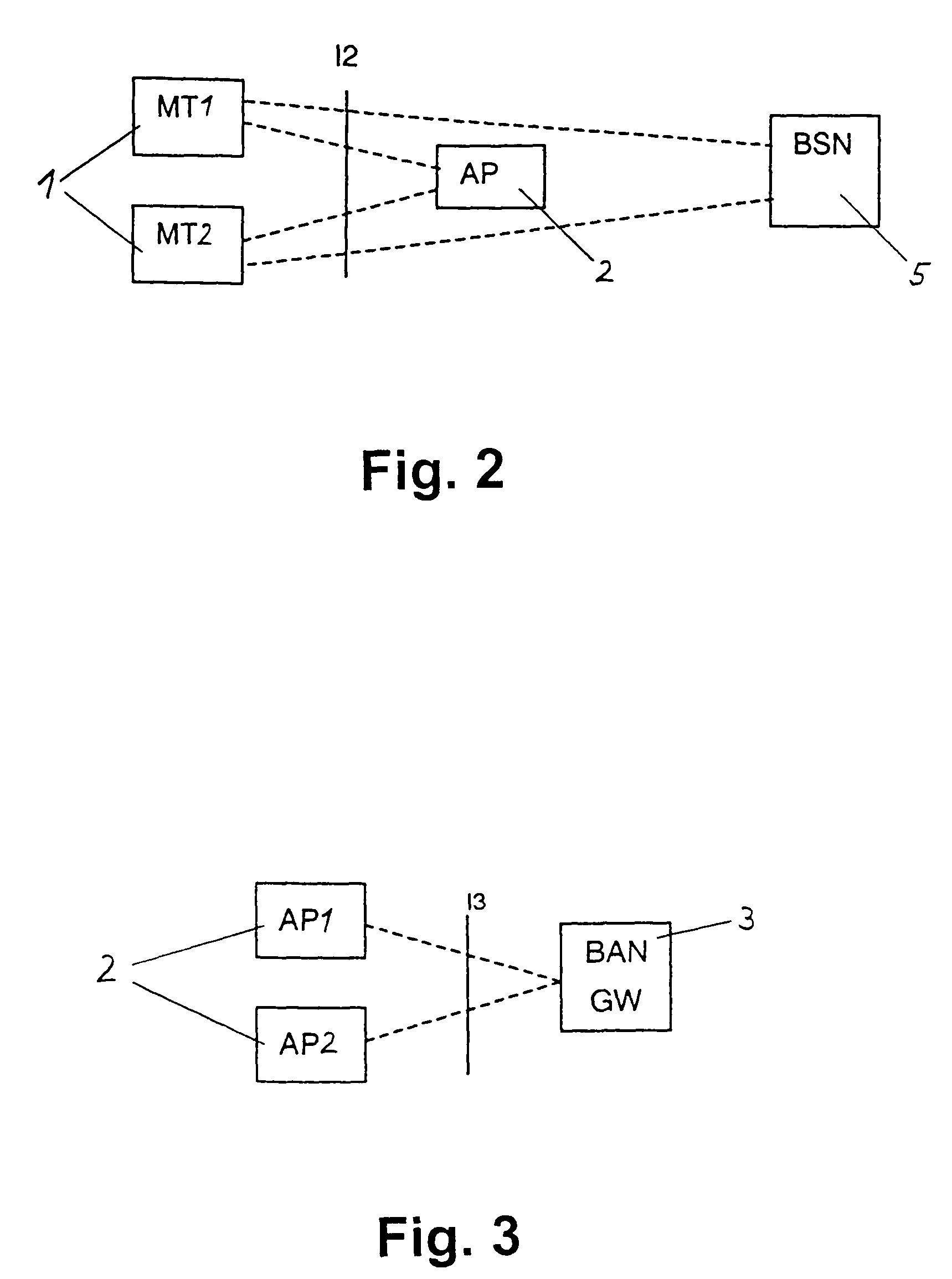 Access system for a cellular network