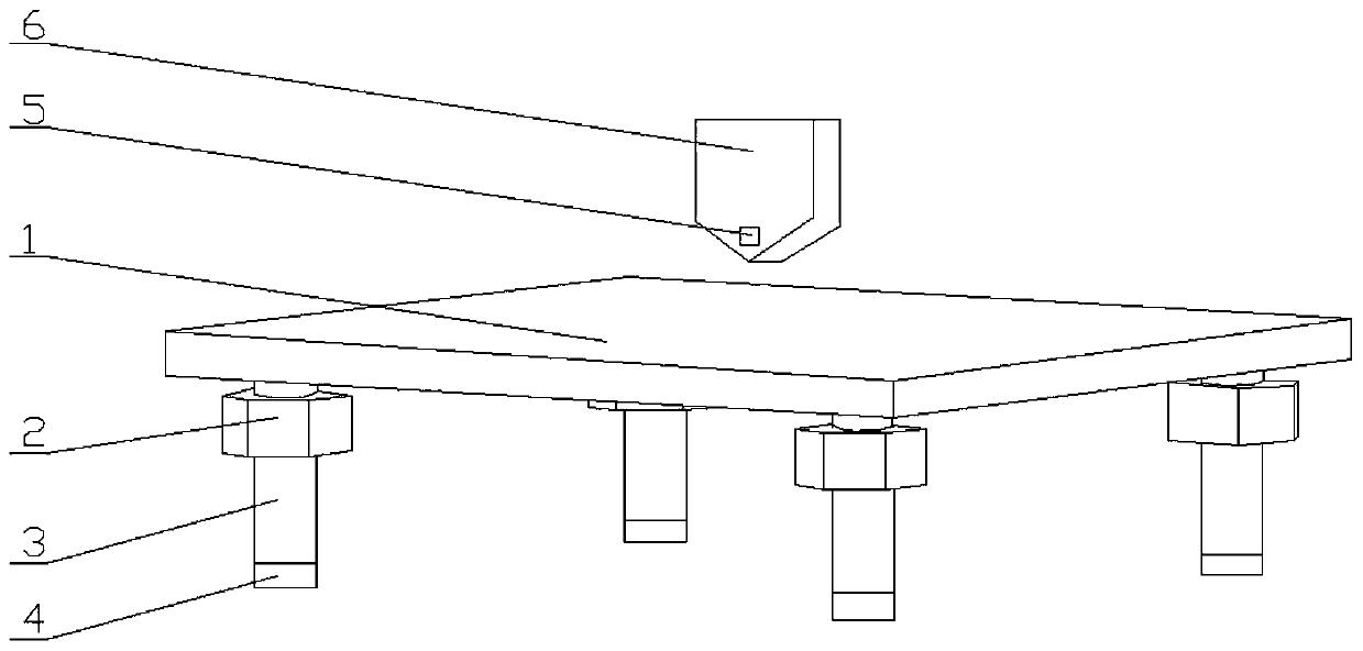 Automatic leveling device and leveling method for fused deposition additive manufacturing