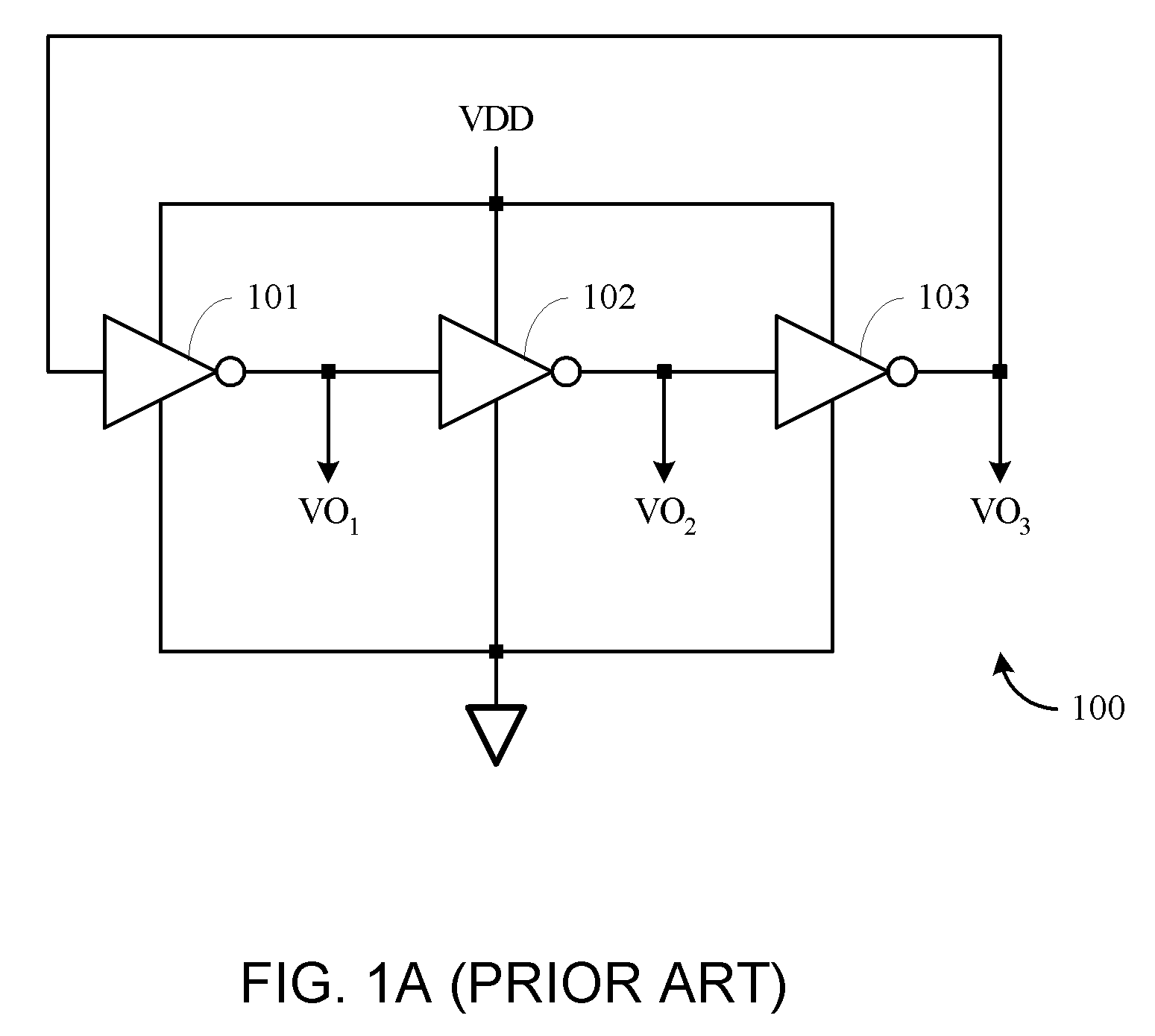 Dual supply inverter for voltage controlled ring oscillator