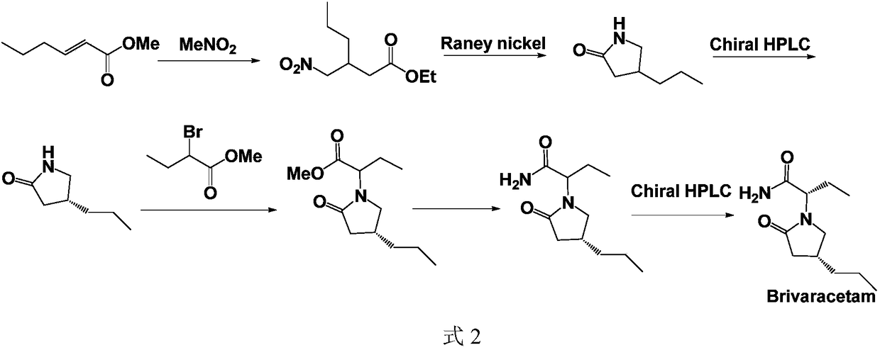 Novel brivaracetam intermediate as well as synthesis method thereof and application