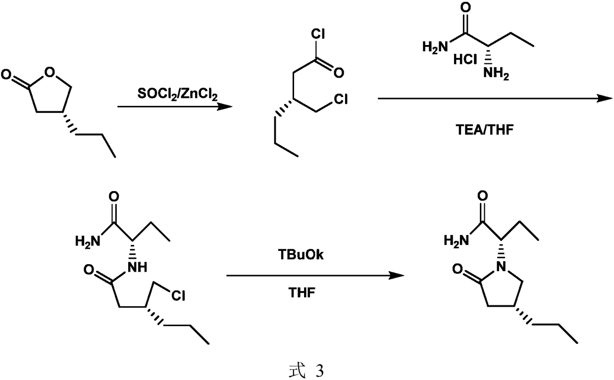 Novel brivaracetam intermediate as well as synthesis method thereof and application