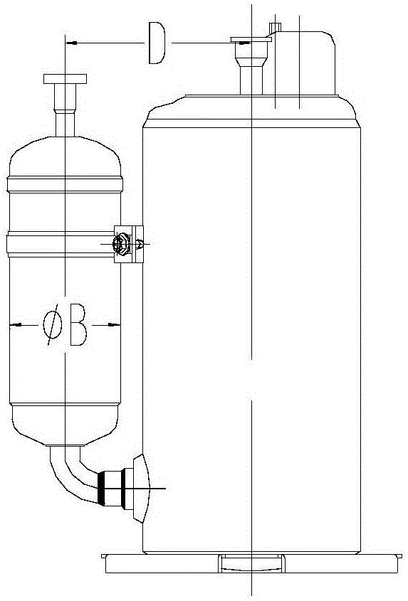 Knockout and air-conditioning system with same