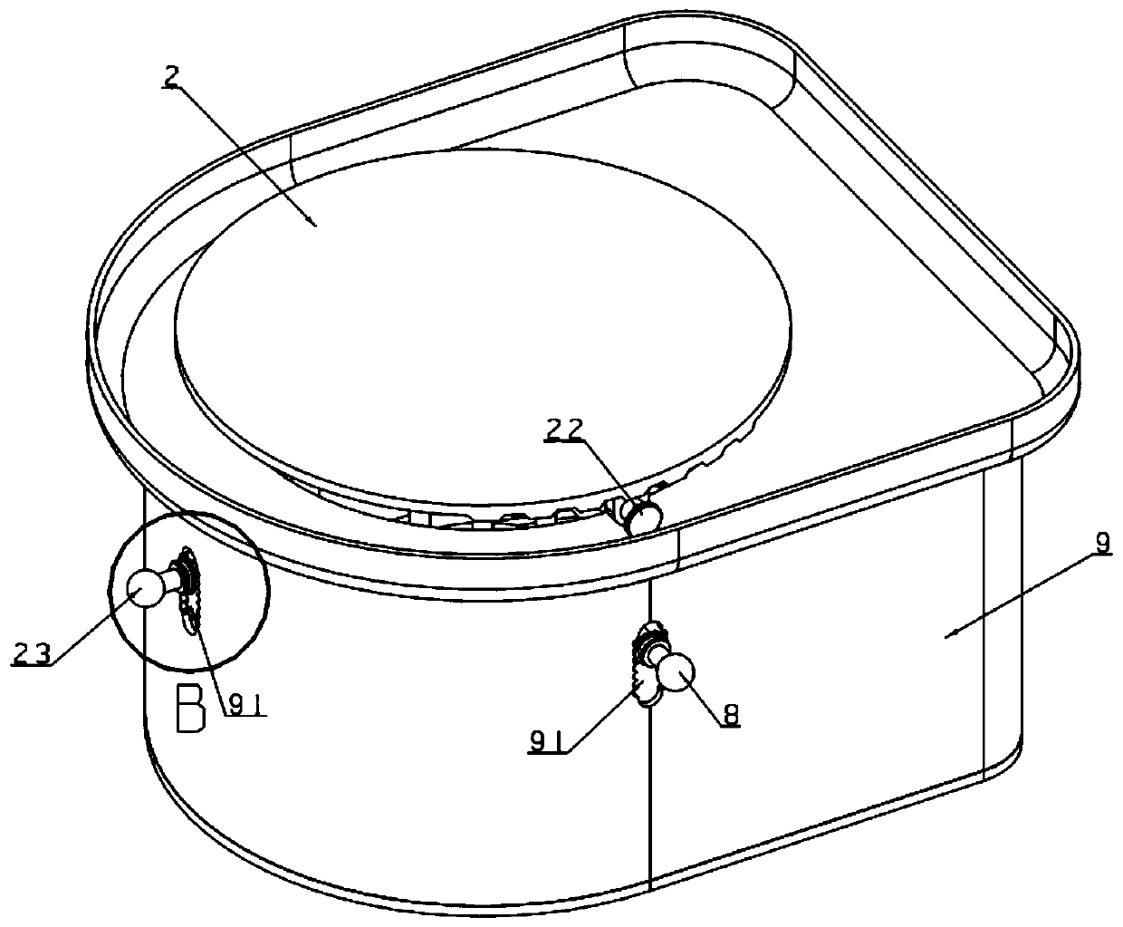 Pottery drawing machine