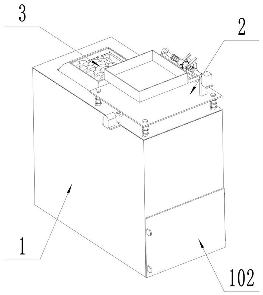 Finance and accounting invoice sorting, stacking and crushing device