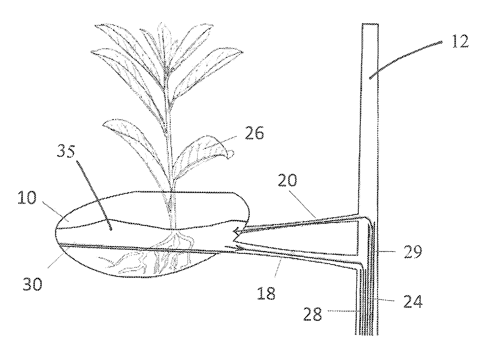 Modular self-sustaining planter system