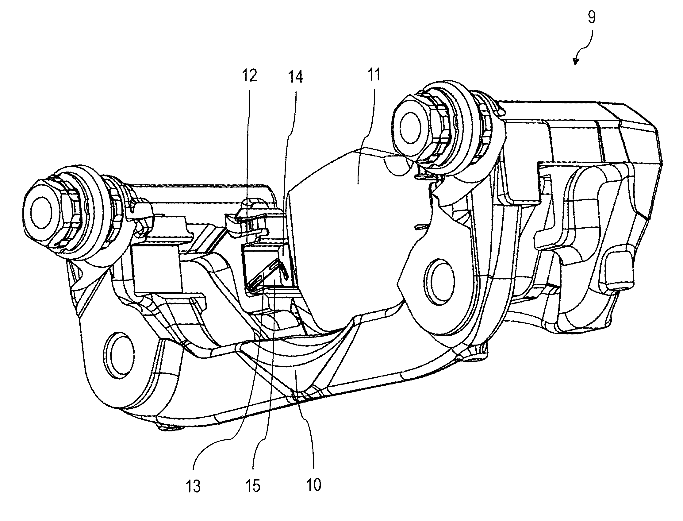 Disc Brake for a Motor Vehicle, Comprising a Plastically Deformable Restoring Spring, and Restoring Spring