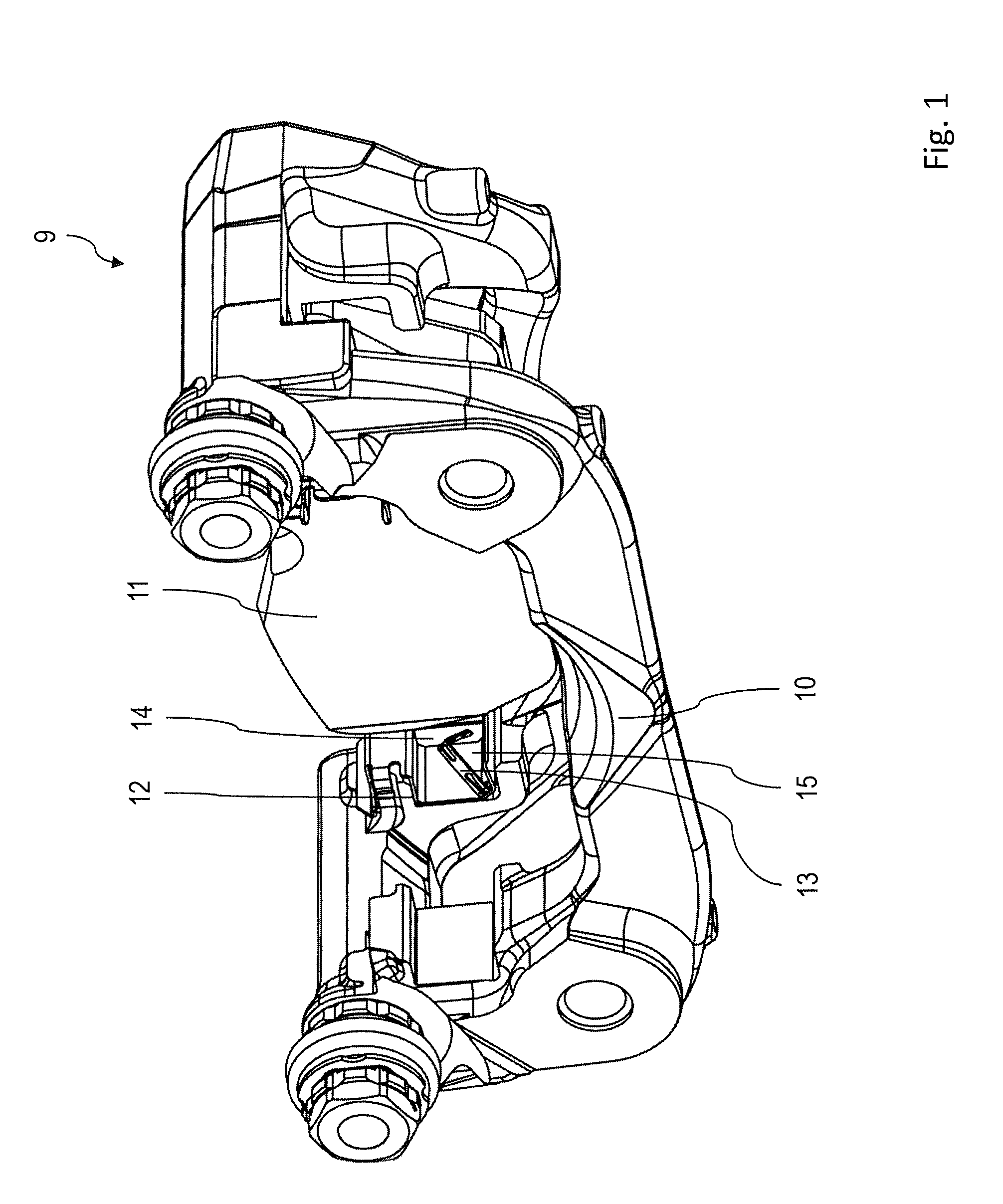 Disc Brake for a Motor Vehicle, Comprising a Plastically Deformable Restoring Spring, and Restoring Spring