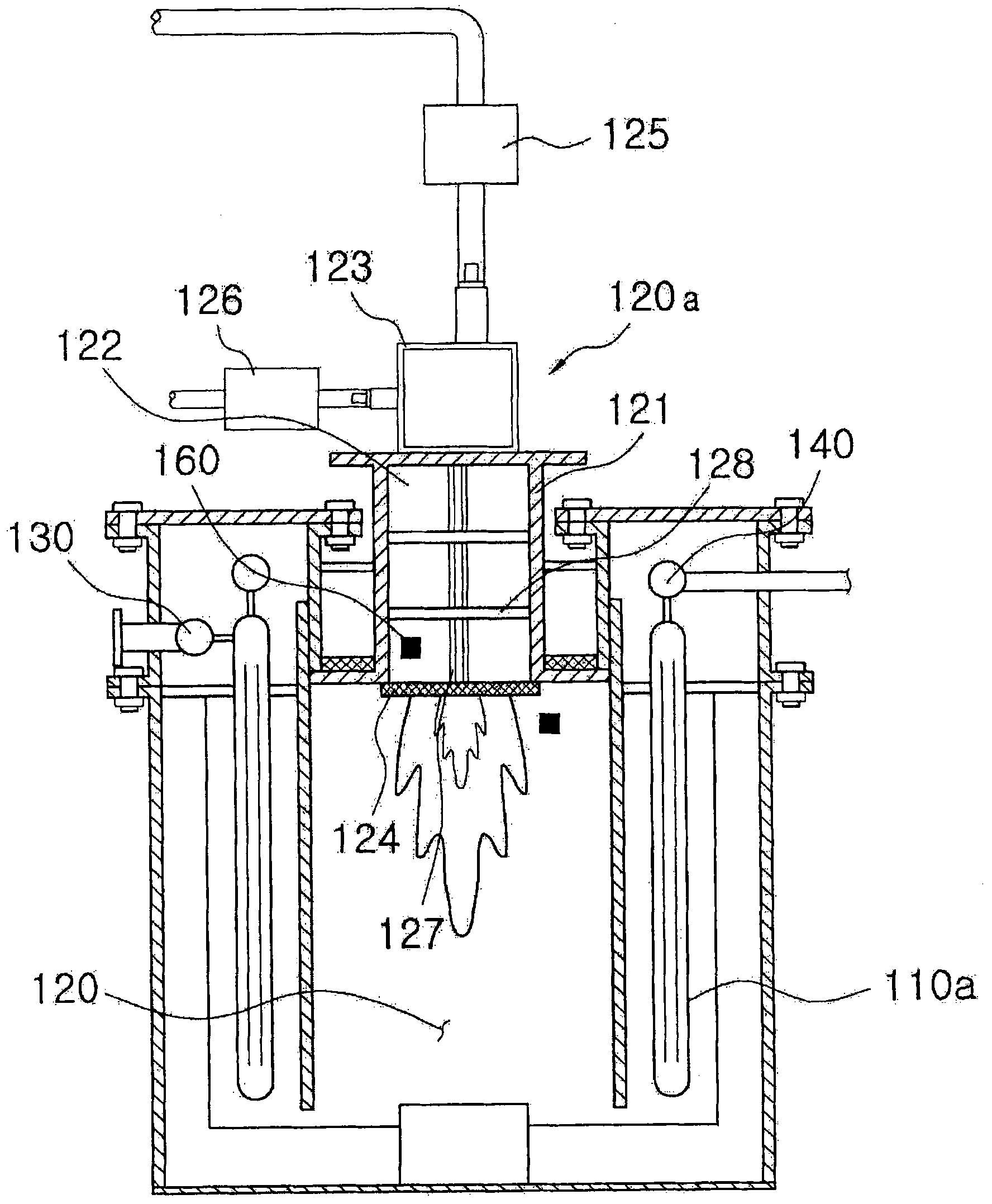 Steam methane reformer and hydrogen station having it using high performing metal fiber burner