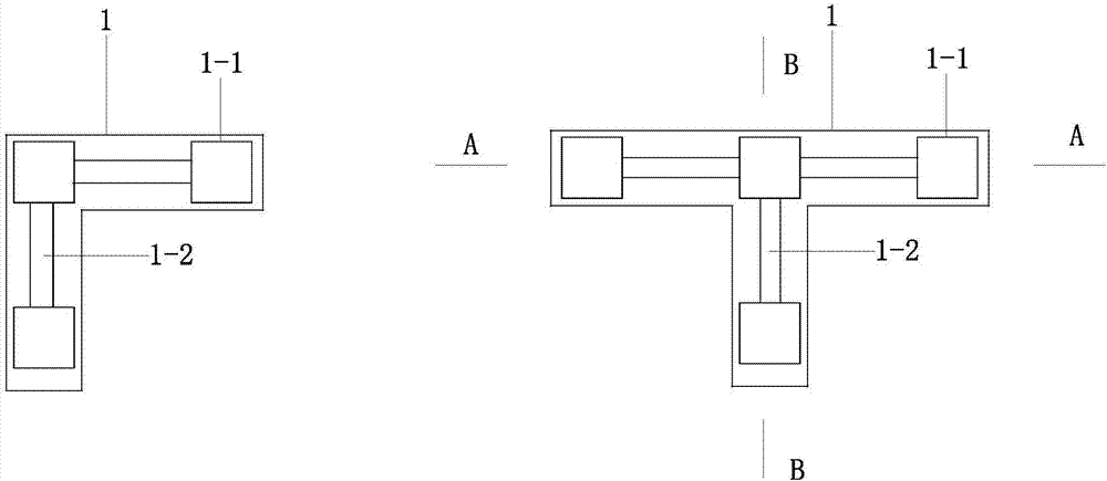 Prefabricated irregular side column, prefabricated assembly type beam-column joint and construction method thereof