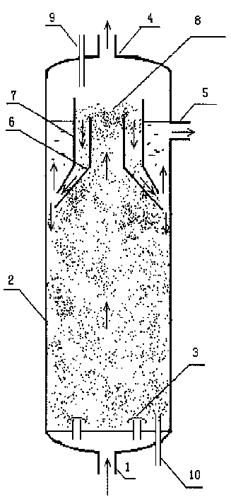 Boiling bed reactor