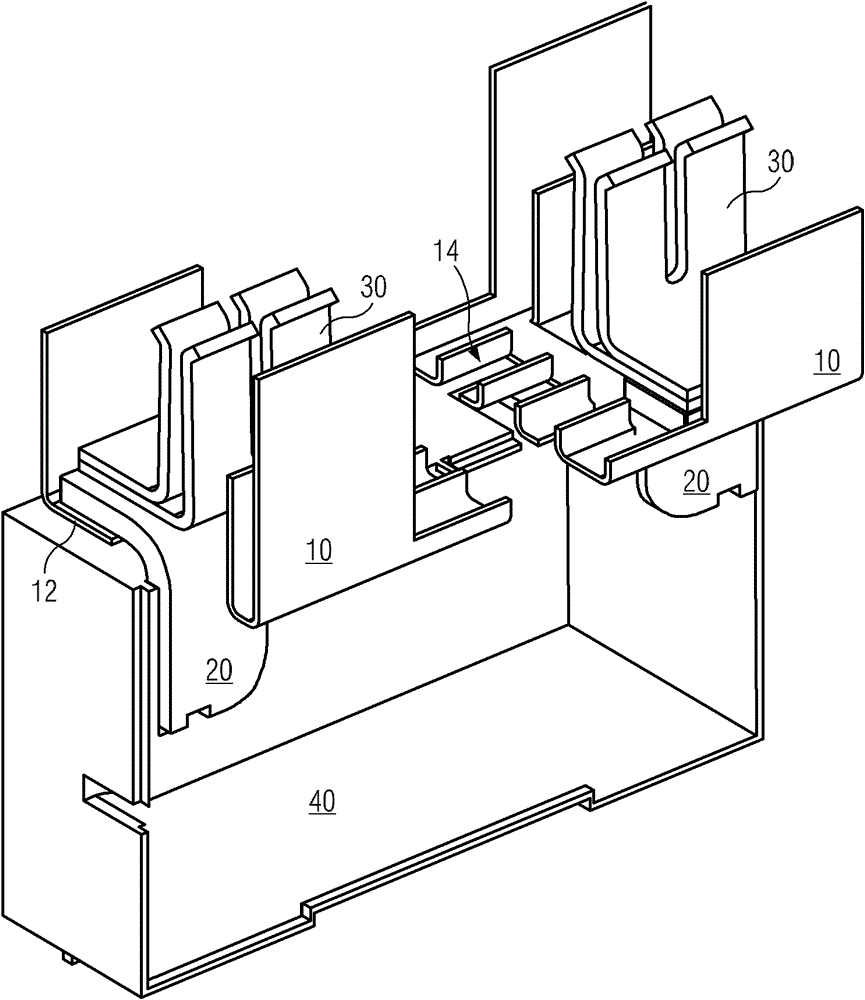 Heat sink plate of switchgear and switchgear thereof