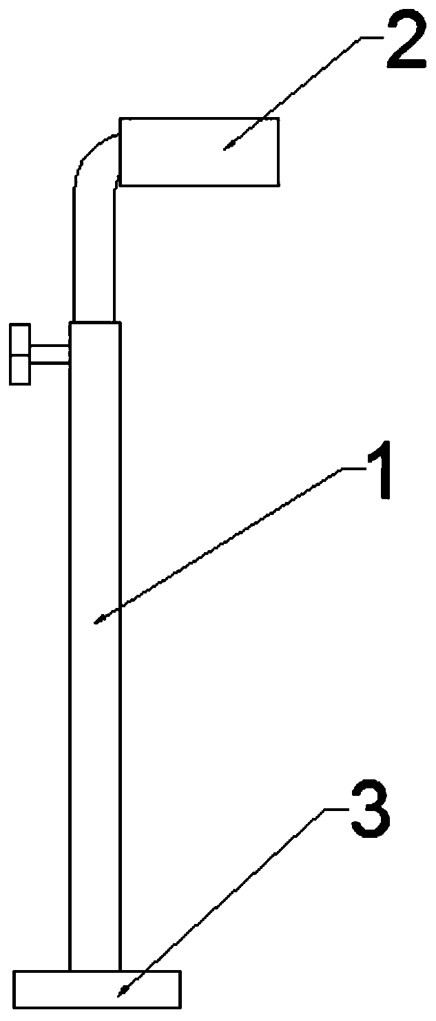 Brace supporting device based on closed reduction of hip joint fracture