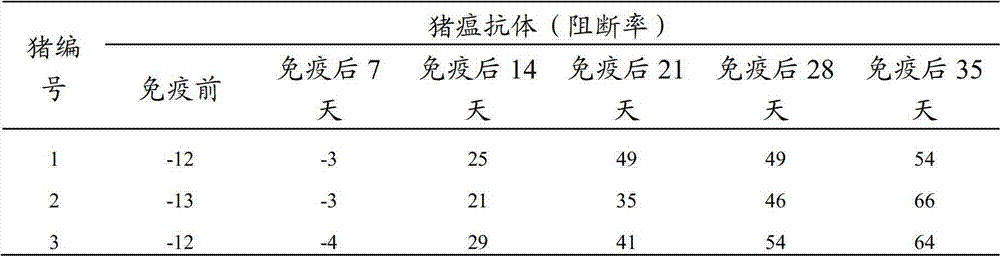 Vaccine composition against swine fever virus and porcine circovirus infection and its preparation and application