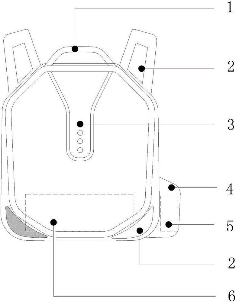 Portable backpack battery for supplying power to electric bicycle