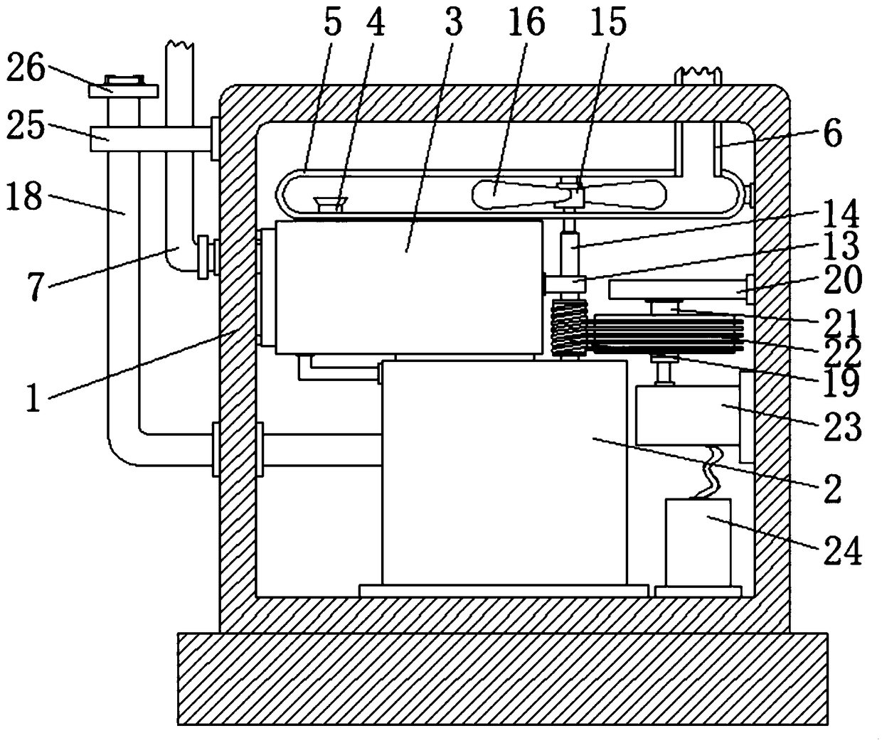 Municipal solid waste incineration, waste heat recovery and energy storage device