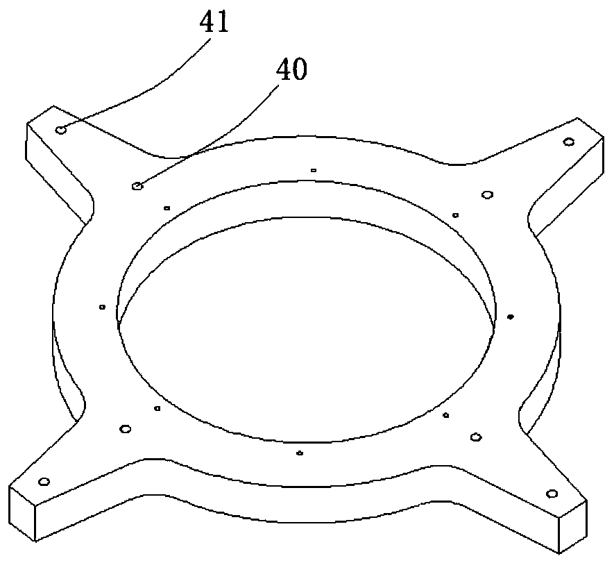 Flip suspension device for projectile vertical modal test and using method