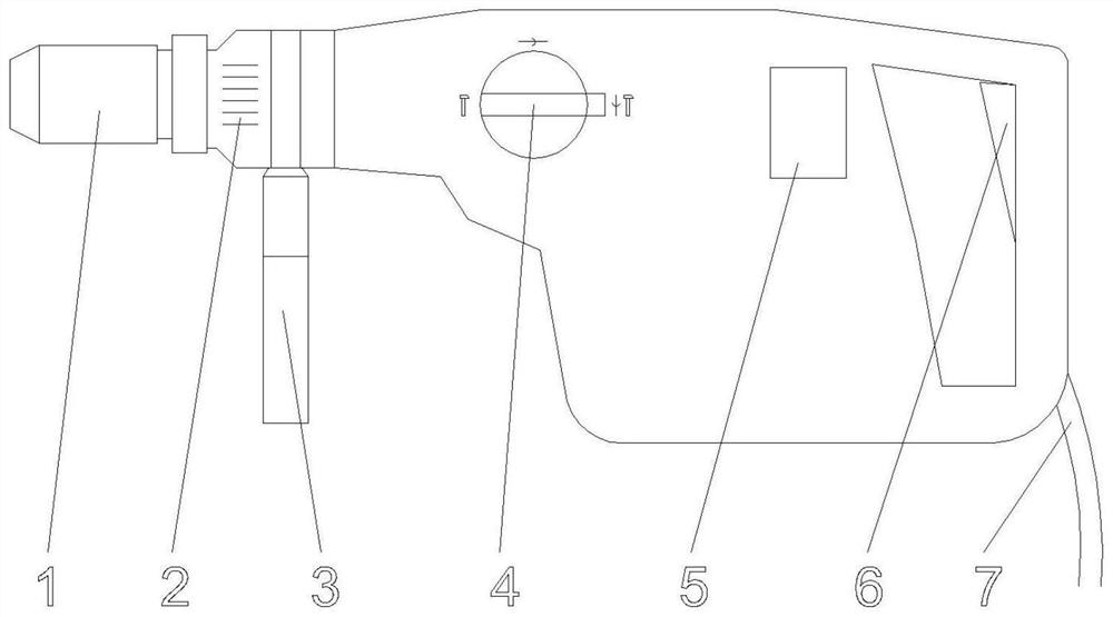 Digital drilling device and disease detection and repair method