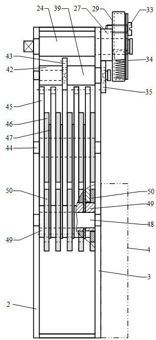 Gear-driven mechanical code lock