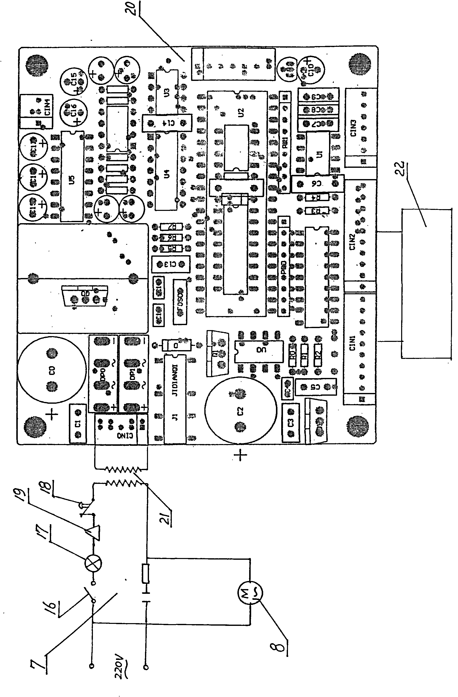 Buoyancy method for rapidly measuring grain moisture and tester thereof