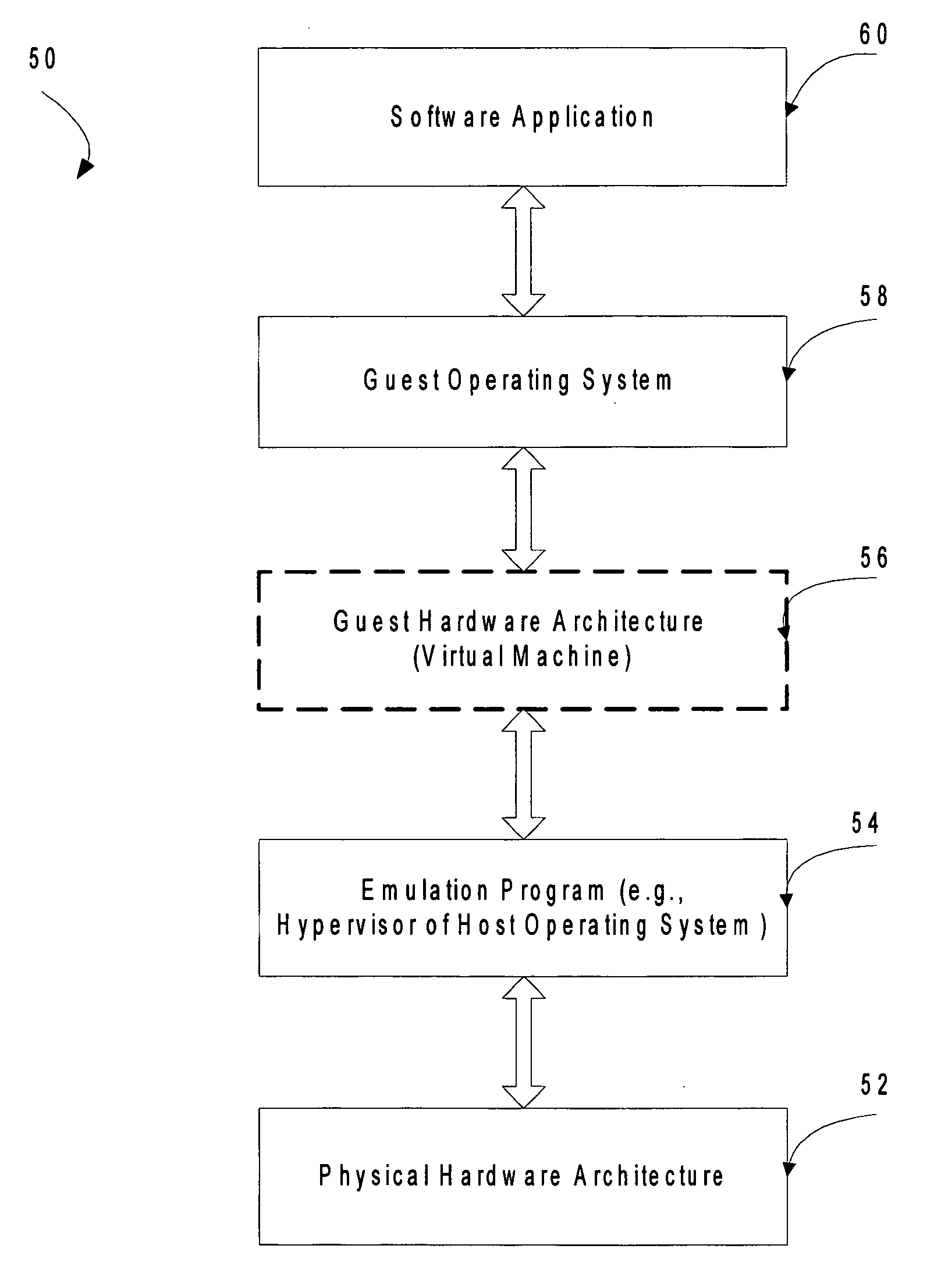 Mechanism to store information describing a virtual machine in a virtual disk image