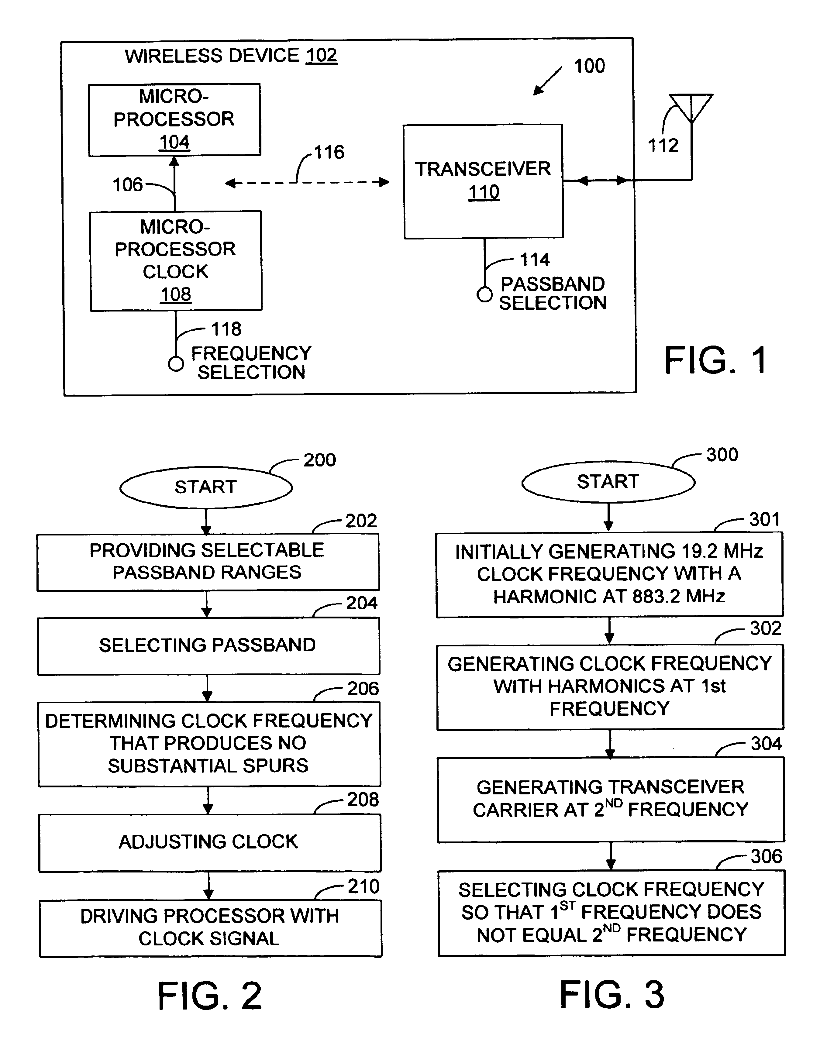 System and method for reducing the effects of clock harmonic frequencies