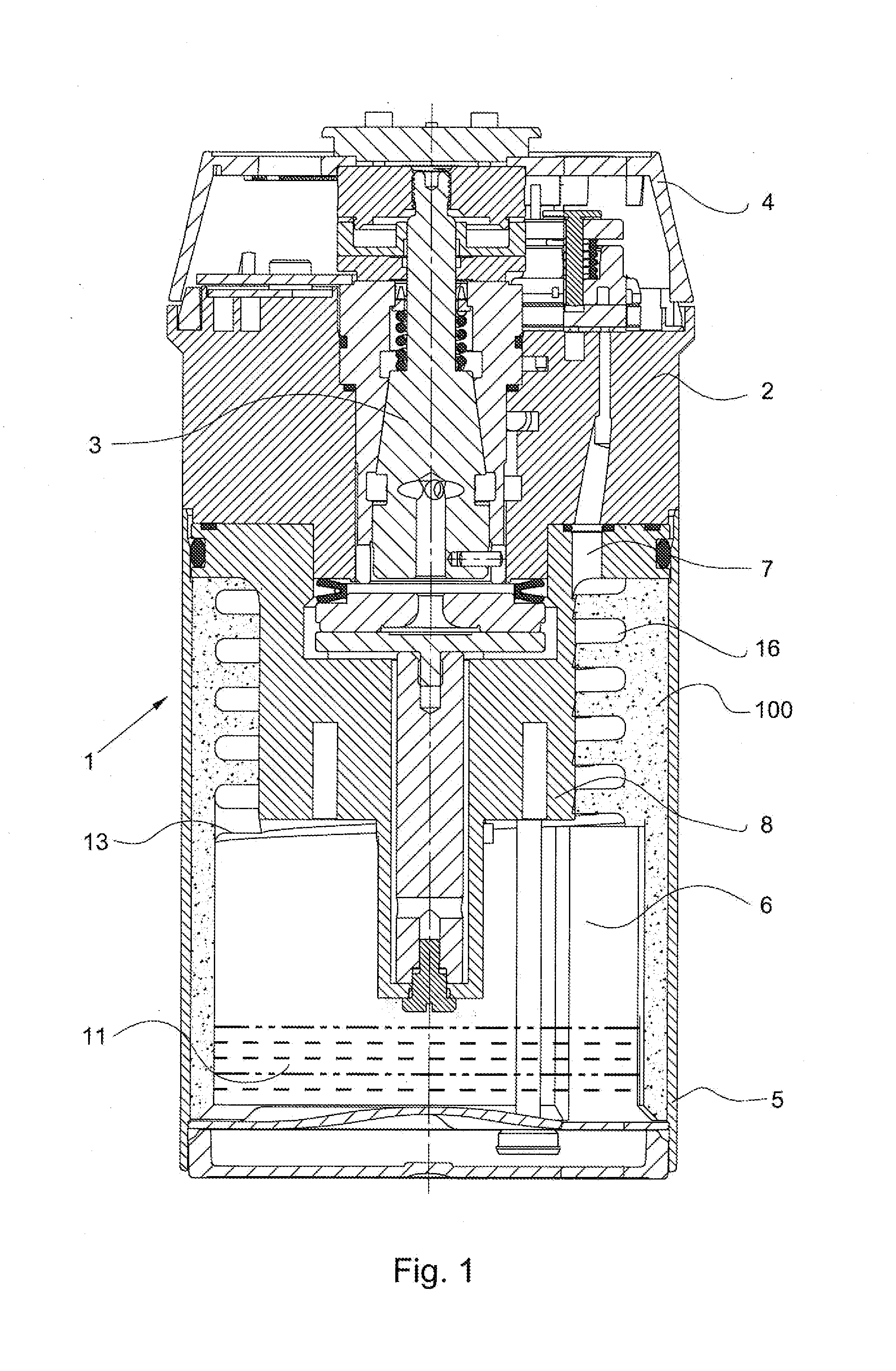 Wick for an anesthetic evaporator