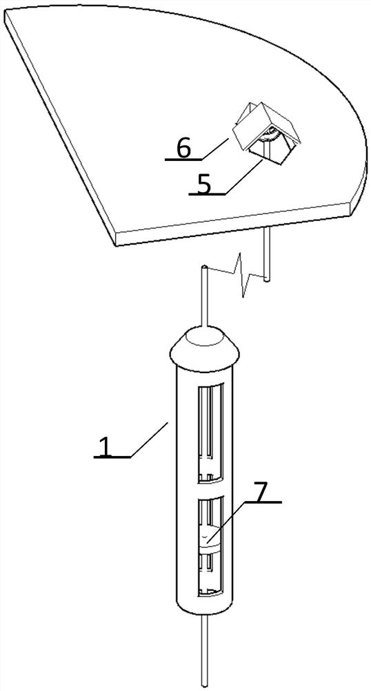 A multifunctional energy storage power generation inspection well