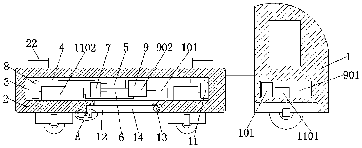 Truck intelligent braking system