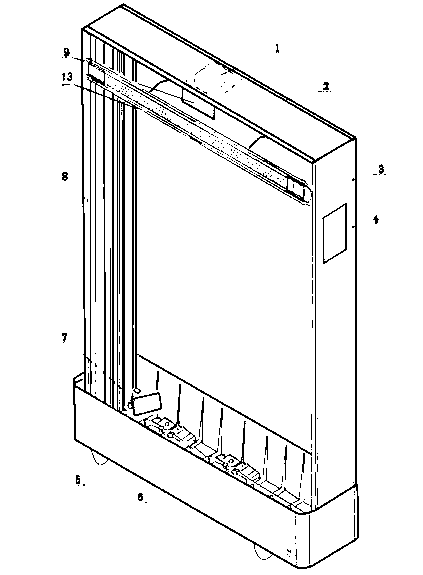 Movable plant wall