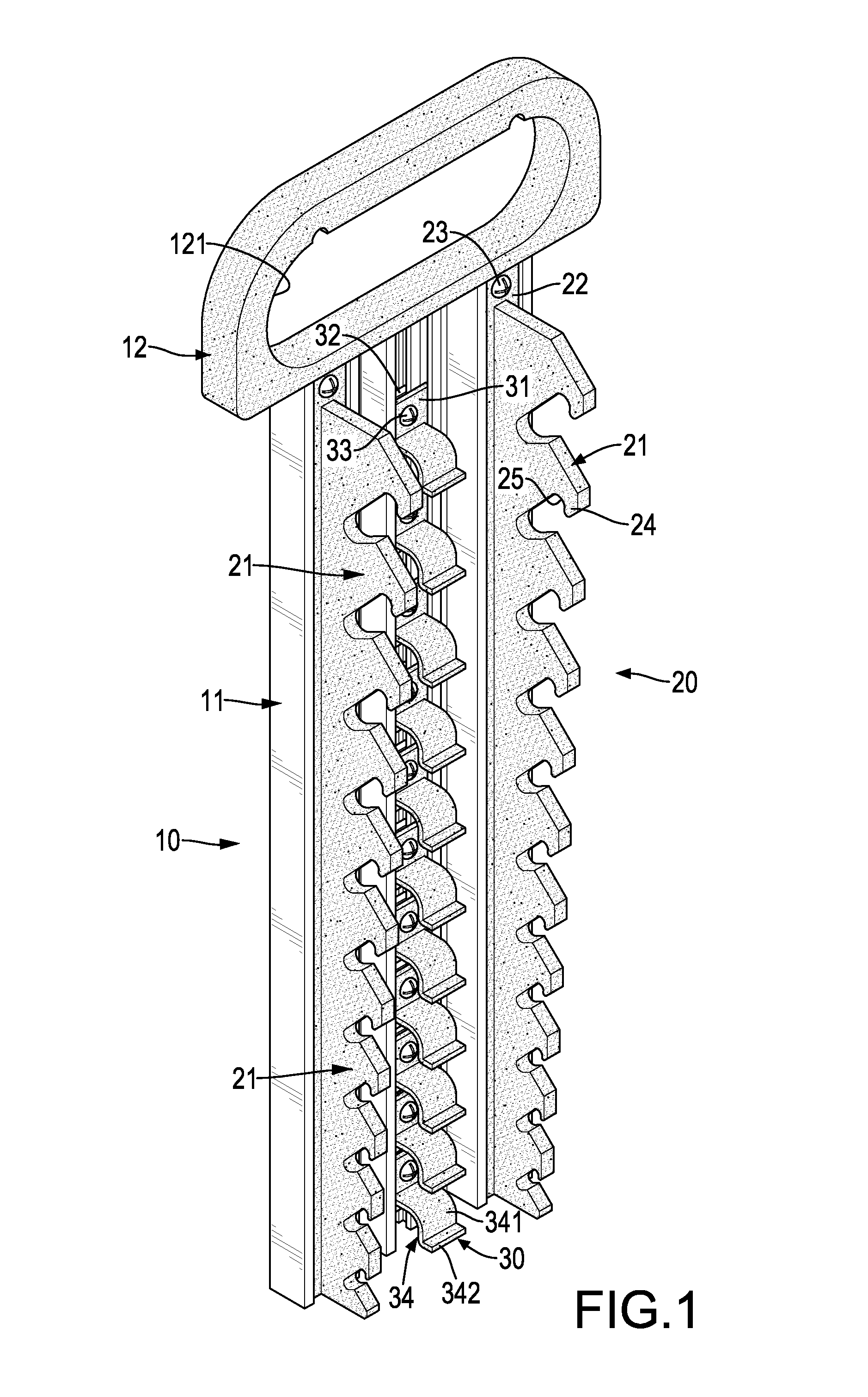 Hand tool frame