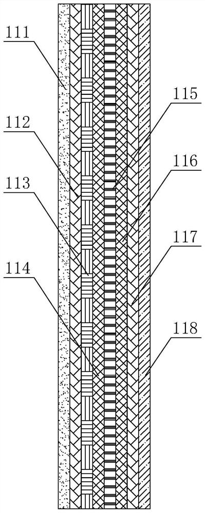 Anti-puncture guard protective garment with automatic repairing function