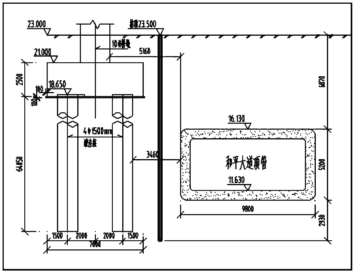 Finite element refinement simulation method for pipe jacking construction of pipe gallery structure