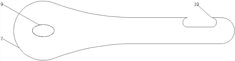 Circular weaving machine warp carding board threading apparatus