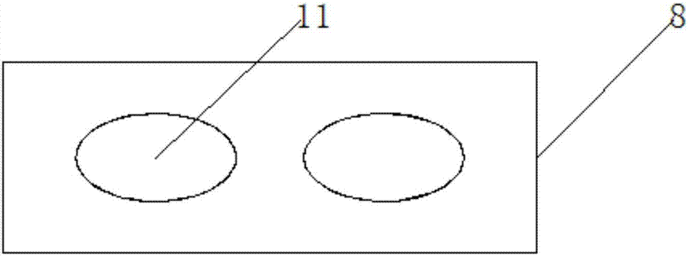 Circular weaving machine warp carding board threading apparatus