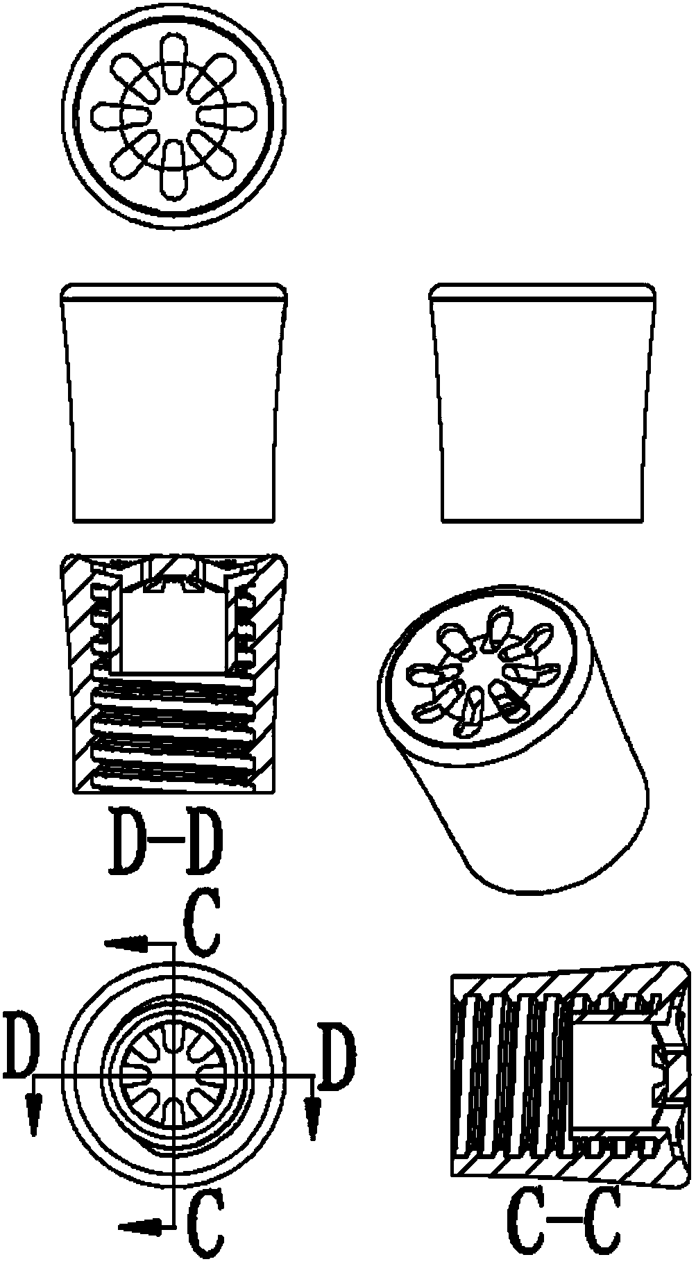 Sewage treatment device and manufacturing method thereof