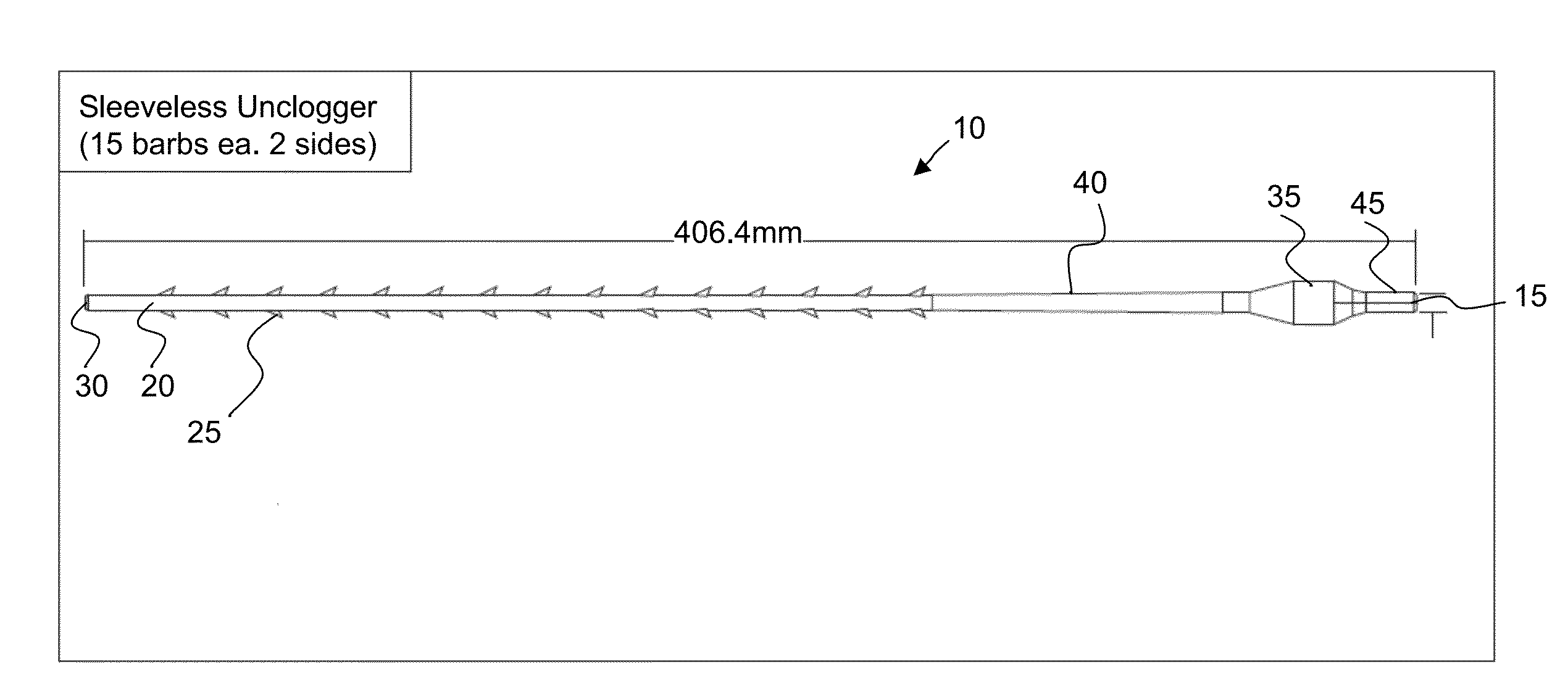 Powered Drain Unclogging Attachment Device