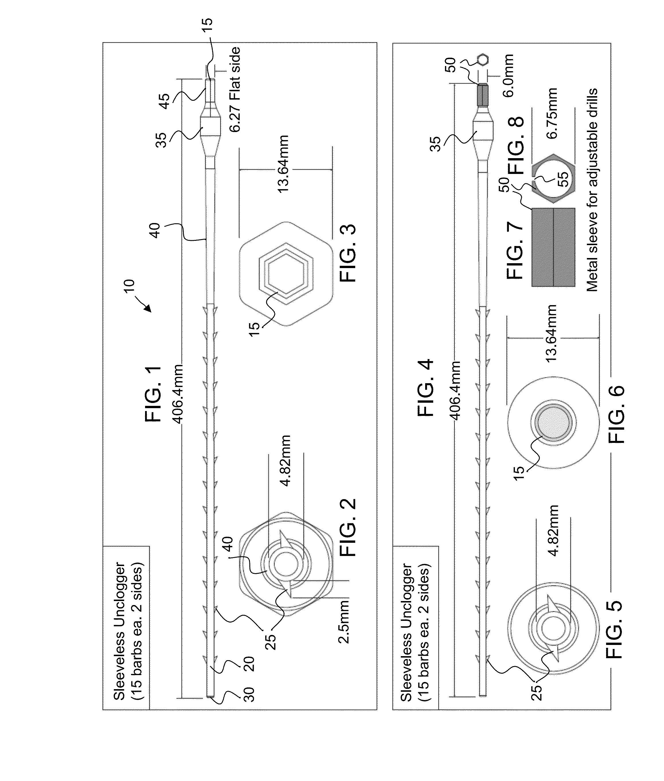 Powered Drain Unclogging Attachment Device