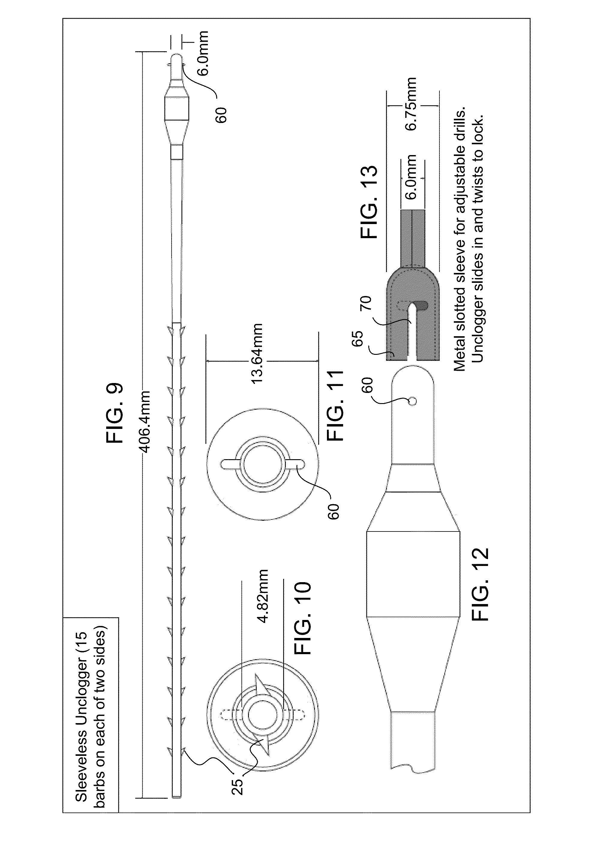 Powered Drain Unclogging Attachment Device