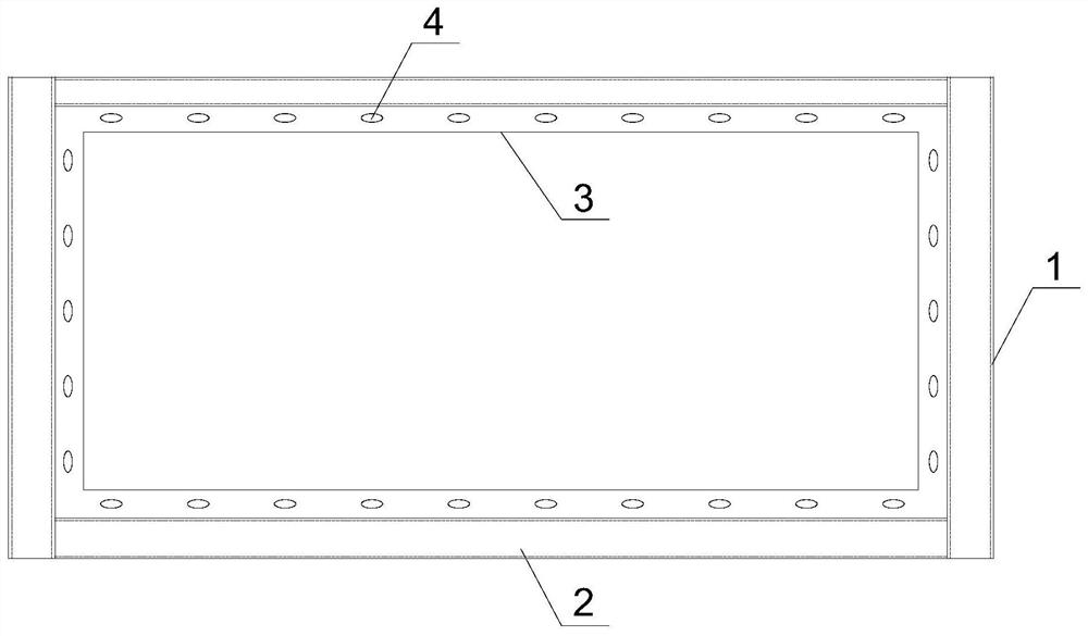 Installation joint of steel frame and prefabricated inner partition wall